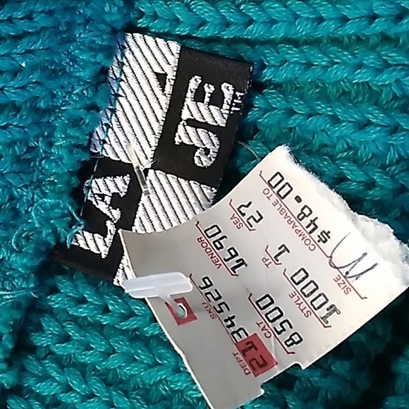 Vintage green maxi sweater skirt medium nwt - Picture 2 of 2